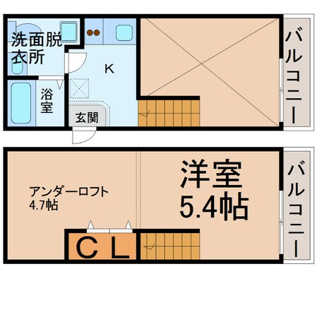 アルコイリスの物件間取画像